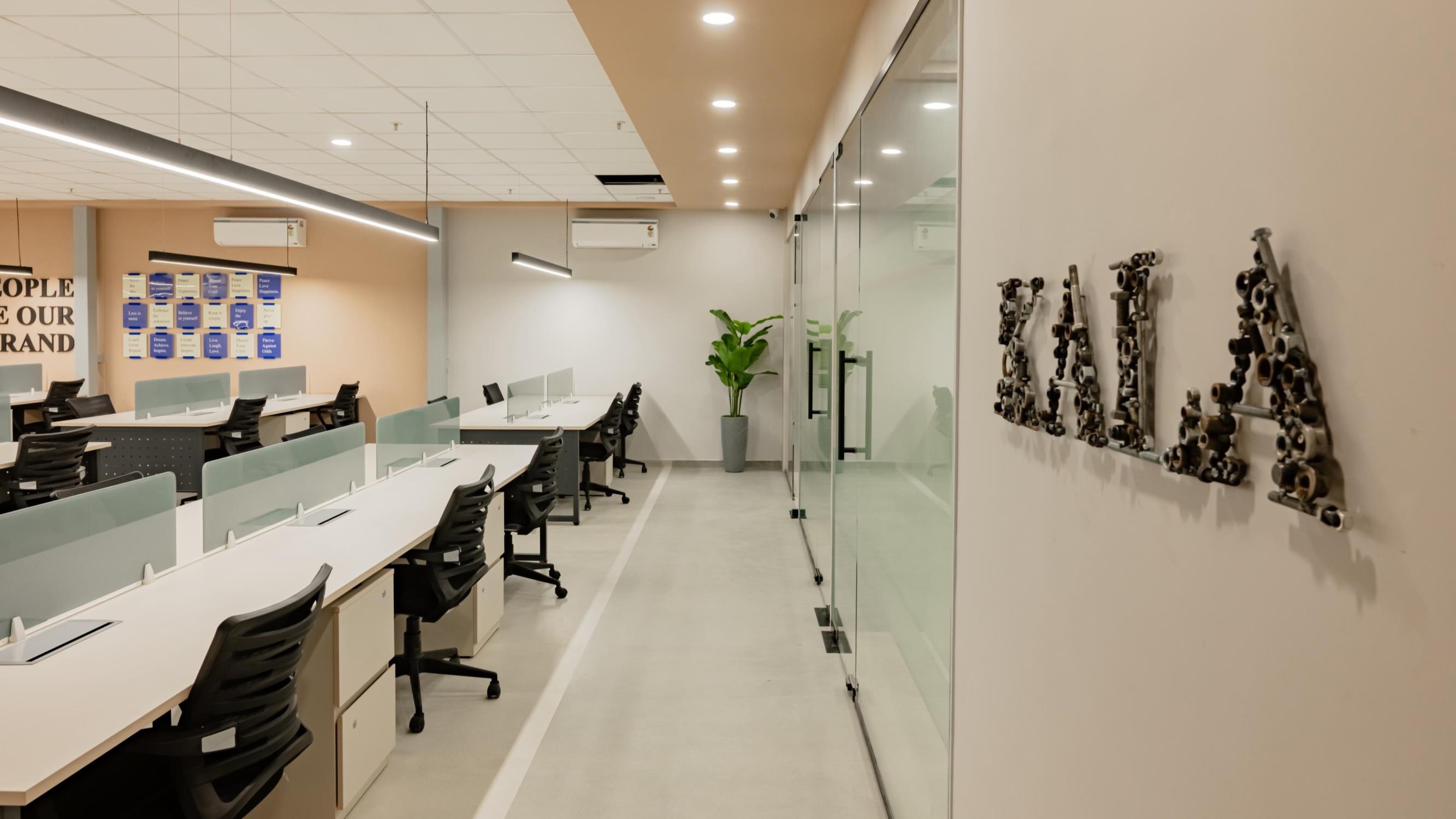 Industrial hardware bolt brand wall and acoustic glass partition